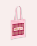 The "One side of me" Tartan Tote